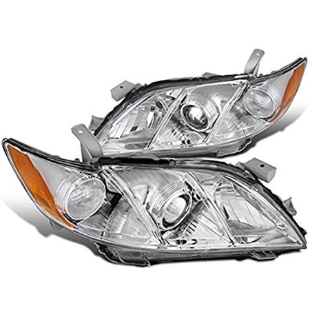 Overtime 2007-2009 Toyota Camry Projector Headlights - Chrome OV1187826